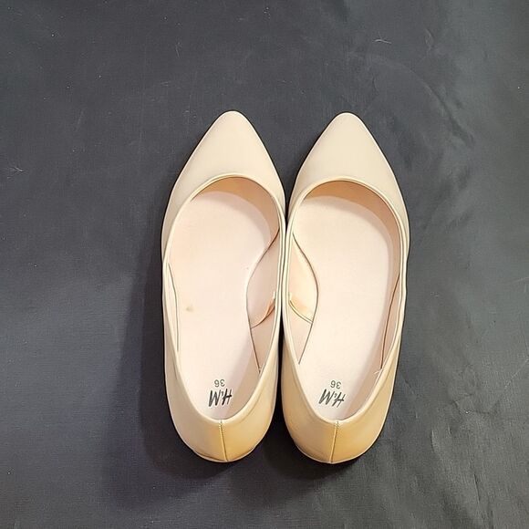 H&M POINTED TOE SLIP-ON WOMEN"S FLAT SHOE - Picture 5 of 14